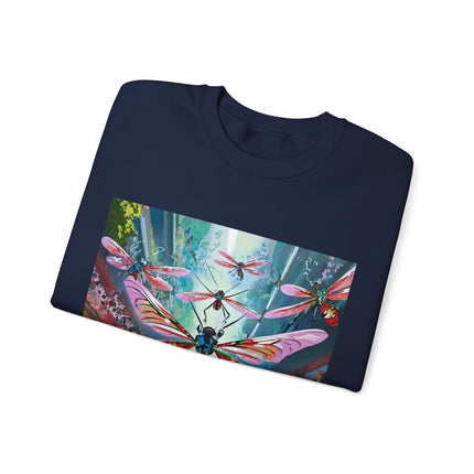 Neon Swarm Unisex Heavy Blend™ Crewneck Sweatshirt