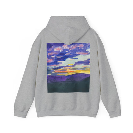 Naturstudie XII by Karl Wiener Heavy Blend™ Hooded Sweatshirt
