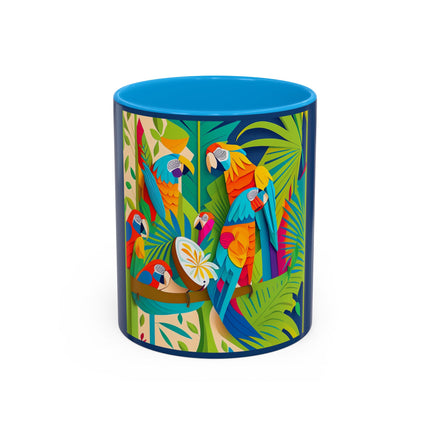 Colorful Macaws Colorful Mugs (11oz, 15oz)