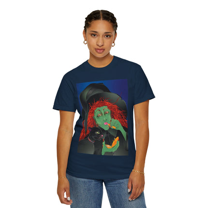 Mirror, Mirror A Witch's Touch Unisex Garment-Dyed T-shirt
