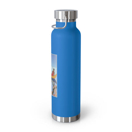 Le long du Missouri (Indian couple on the Missouri River) by George Barbier Copper Vacuum Insulated Bottle, 22oz