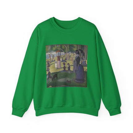 A Sunday on La Grande Jatte by Georges Seurat Heavy Blend™ Crewneck Sweatshirt