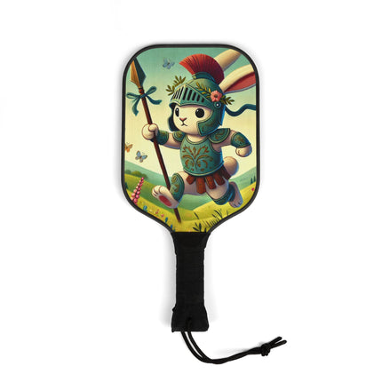 Rabbit Gladiator Pickleball Kit – Brave Bunny Warrior & Meadow Magic