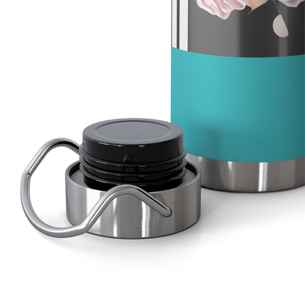 Pierrot & Fairies Dressed in Pink by Sofia Chiostri Copper Vacuum Insulated Bottle, 22oz