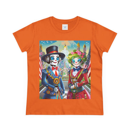 Cyber Punk Robots Cotton Tee