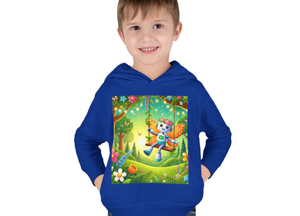 Robot Fairy Toddler Pullover Fleece Hoodie