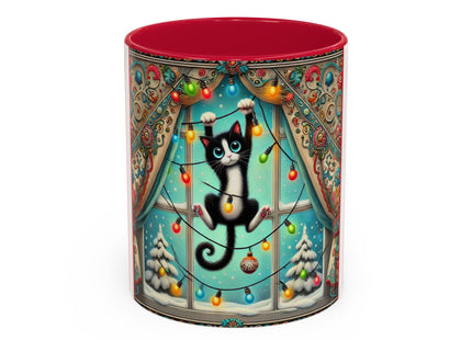 Mischief in Tinselland Colorful Mugs (11oz, 15oz)