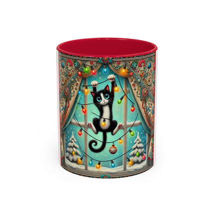 Mischief in Tinselland Colorful Mugs (11oz, 15oz)
