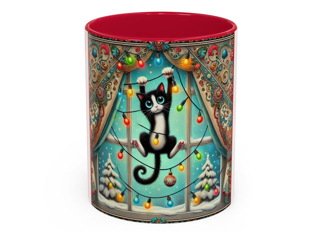 Mischief in Tinselland Colorful Mugs (11oz, 15oz)