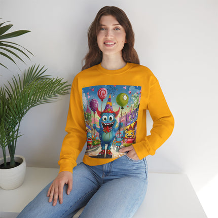 Monster Parade Madness Unisex Heavy Blend™ Crewneck Sweatshirt