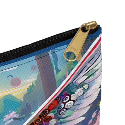 Cyberpunk Samurai Owl Pencil Case
