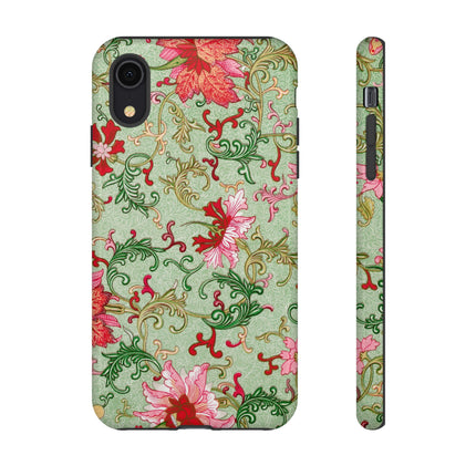 Flower Illustration by Owen Jones Phone Cases