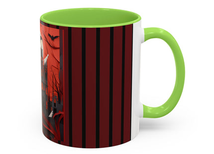 Halloween Night Scene Colorful Mugs (11oz, 15oz)