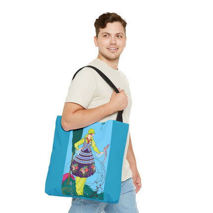 Exquisite Elegance by Umberto Brunelleschi Tote Bag (AOP)