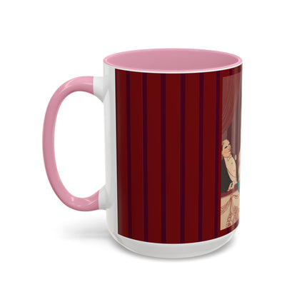 La Loge by George Barbier Colorful Mugs (11oz, 15oz)