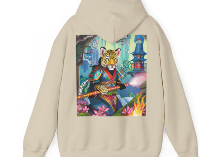 Cyberpunk Leopard – Heavy Blend™ Hooded Sweatshirt