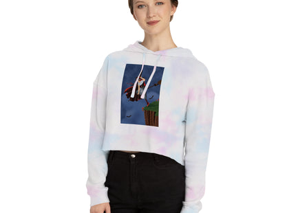 The Enchanted Witch Women’s Cropped Hooded Sweatshirt
