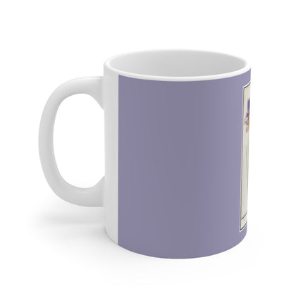 Iris, Iris sibirica by Anselmus Boëtius de Boodt Ceramic Mug 11oz