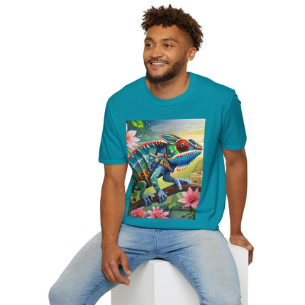 Camouflage Chameleon Softstyle T-Shirt