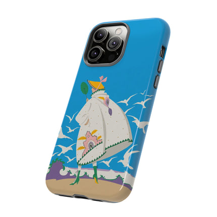 Seaside Wanderer Phone Case – Whimsical Charm & Coastal Delight