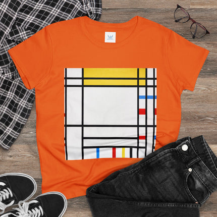 Place de la Concorde by Piet Mondrian Women's Midweight Cotton Tee