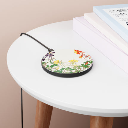Aquilegia Flower by Tanigami Kônan Wireless Charger