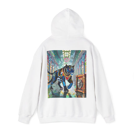 Cyber Panther’s Hunt – Heavy Blend™ Hooded Sweatshirt