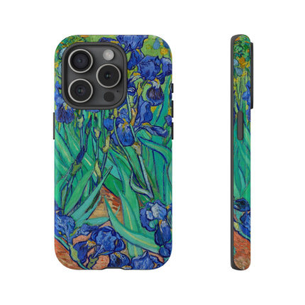 Irises by Vincent Van Gogh Phone Cases