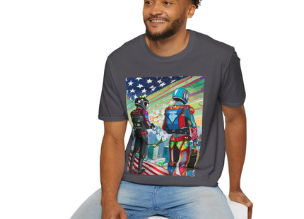 NSA Cyber Punk Computer Hacking Team Softstyle T-Shirt