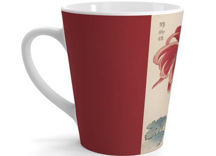 Keika hyakugiku, Pl.01 by Keika Hasegawa Latte Mug