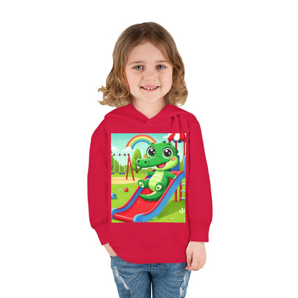 Playground Crocodile Joy Toddler Pullover Fleece Hoodie