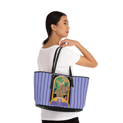 October & Opal, Tourmaline (from the Gem Series) by Sofia Chiostri PU Leather Shoulder Bag