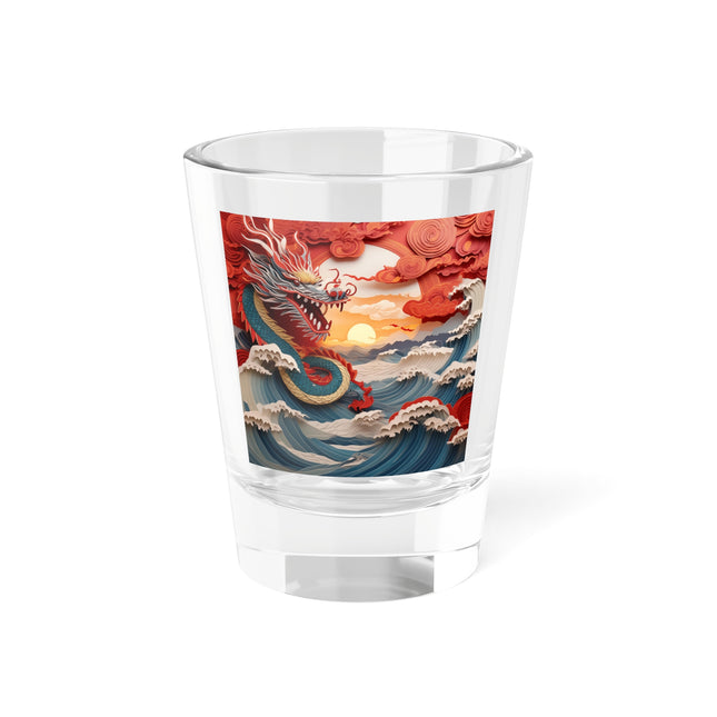 Emergence of the Dragon Shot Glass, 1.5oz