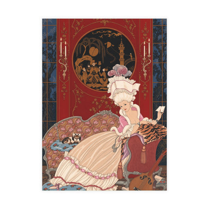 💌🐕 The Lady Of The Secret Letter Postcard Bundles – Art Deco Salon Elegance