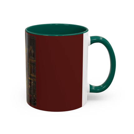 Raphael and his Muse in the Atelier by Vincenzo Abbati Colorful Mugs (11oz, 15oz)