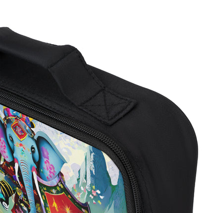 Cyberpunk Elephant Lunch Bag