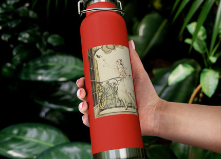 Sur talons rouges (On Red Heels) pl 02 by Gerda Wegener Copper Vacuum Insulated Bottle, 22oz