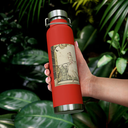 Sur talons rouges (On Red Heels) pl 02 by Gerda Wegener Copper Vacuum Insulated Bottle, 22oz