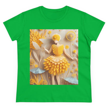 Dandelion Fairy Women's Midweight Cotton Tee