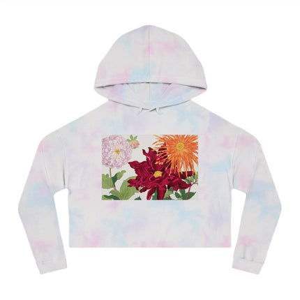 Dahlia by Tanigami Kônan Women’s Cropped Hooded Sweatshirt