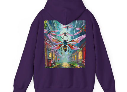 Neon Swarm – Heavy Blend™ Hooded Sweatshirt