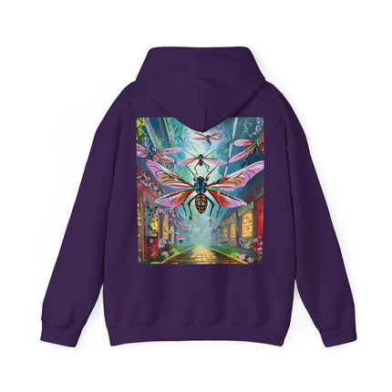 Neon Swarm – Heavy Blend™ Hooded Sweatshirt