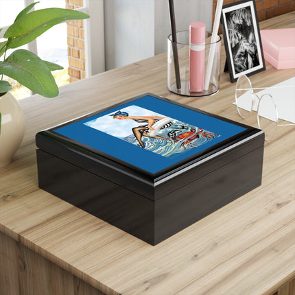 Playful Waves and Fashion Follies Jewelry Box