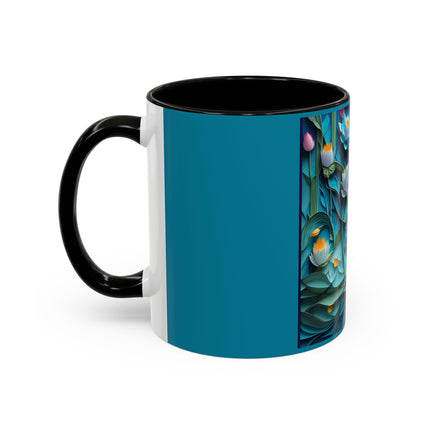 Ethereal Moonlit Lake Colorful Mugs (11oz, 15oz)