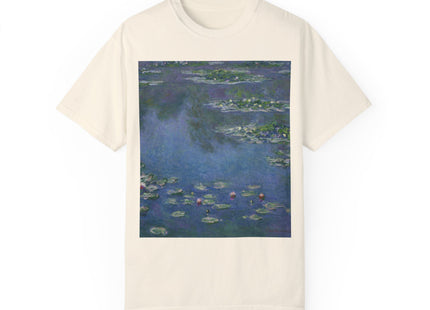 Water Lilies by Claude Monet Unisex Garment-Dyed T-shirt