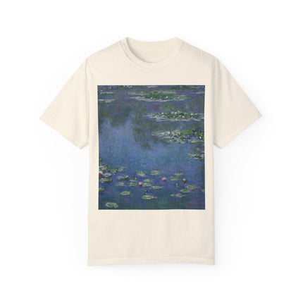 Water Lilies by Claude Monet Unisex Garment-Dyed T-shirt