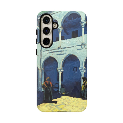 Courtyard of Moroccan Riad by George Gaudion Phone Cases