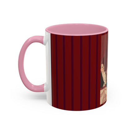 La Loge by George Barbier Colorful Mugs (11oz, 15oz)