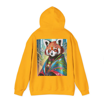 Cybernetic Red Panda – Heavy Blend™ Hooded Sweatshirt