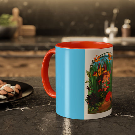 Spring Fairies & Floral Delights Colorful Mugs (11oz, 15oz)